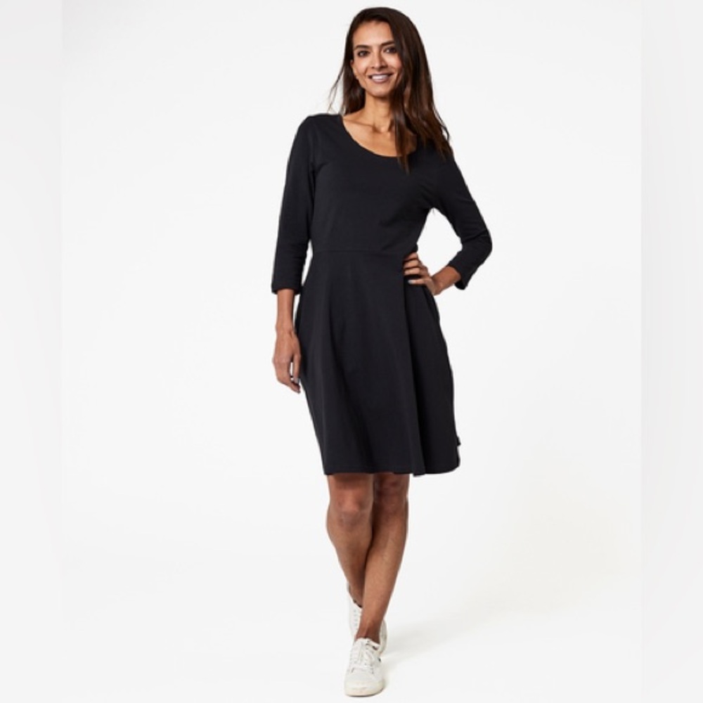 Pact Fit and Flare Dress